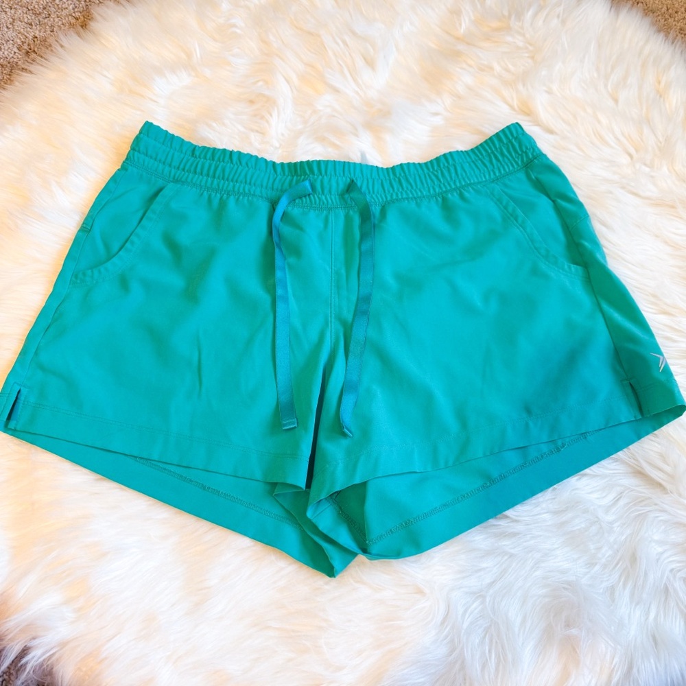 Old Navy Women's Turquoise Light Blue Athletic Shorts